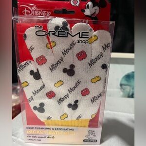 Creme Mickey Bath mitt